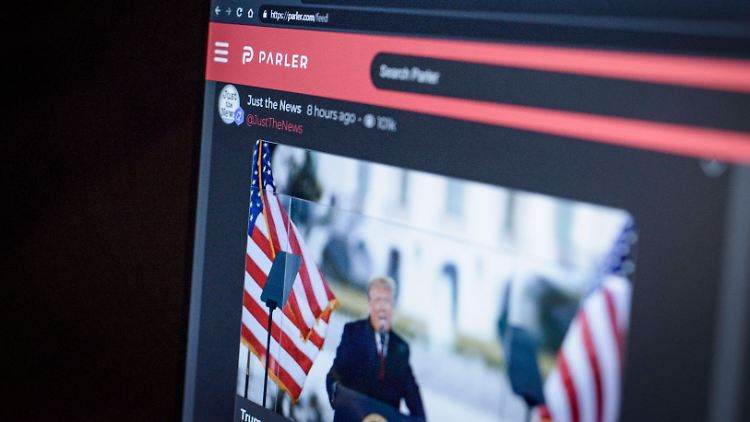 Parler ist derzeit nicht zu erreichen.