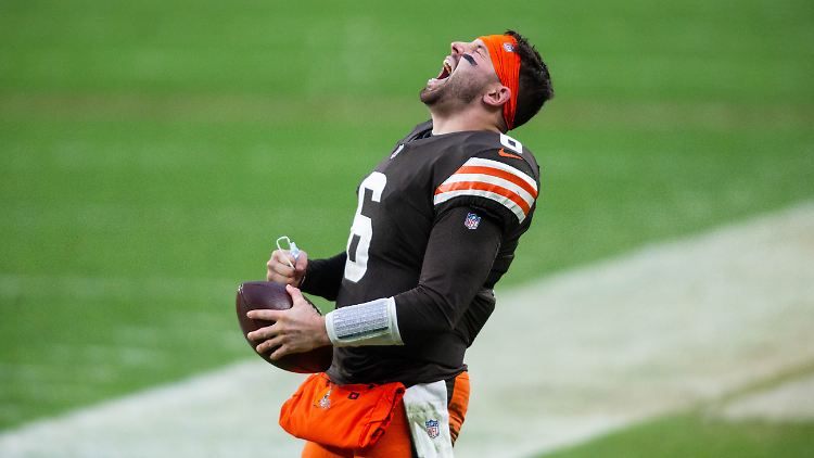 Der Anführer: Quarterback Baker Mayfield.