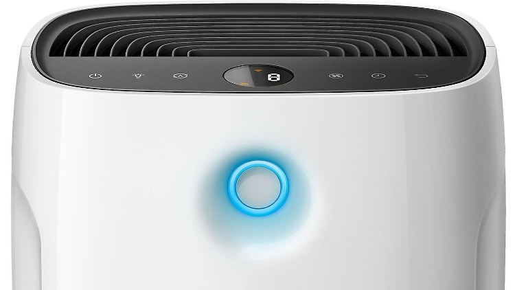 Testsieger Philips AC2889/10 fängt Aerosole auch mit einem älteren Filter noch gut ab.
