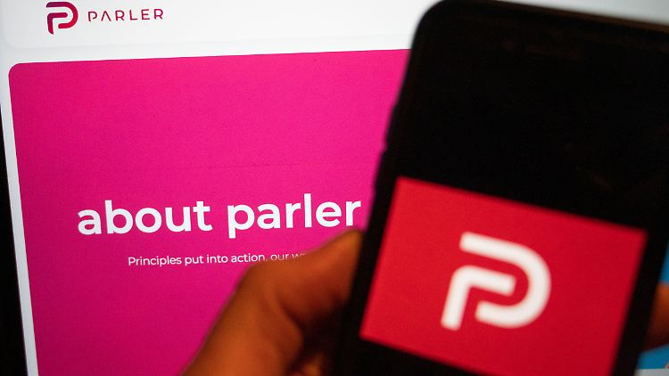 Parler oder Parlor: Hat natürlich alles irgendwie mit Sprechen zu tun. 