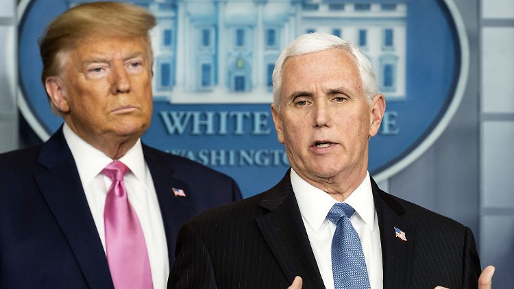 Pence war lange loyaler zweiter Mann an Trumps Seite - doch zum Ende der Amtszeit brachen sie miteinander. 