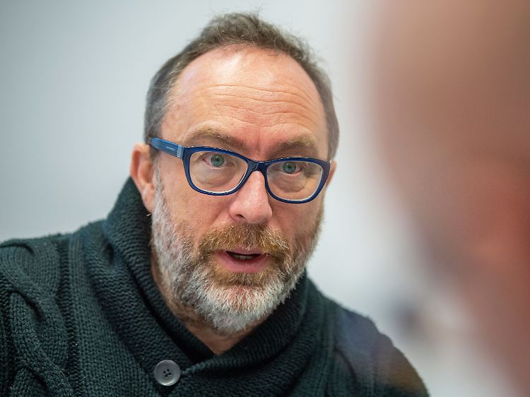 Jimmy Wales, Mitbegründer der Online-Enzyklopädie Wikipedia, im Januar 2020.