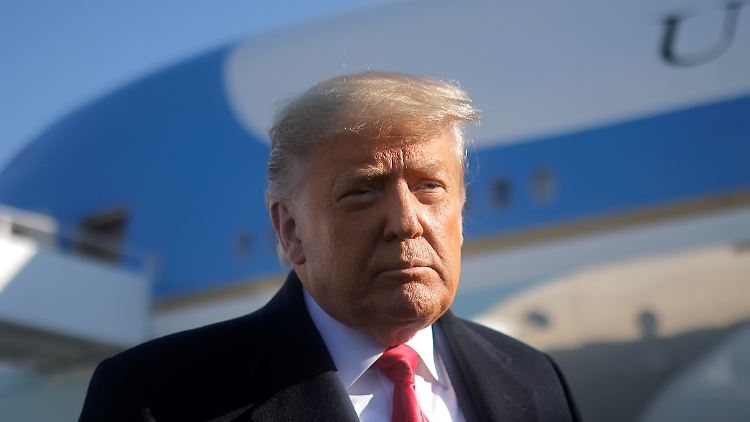 Will nicht die Verantwortung für den Sturm auf das US-Kapitol übernehmen: Donald Trump.