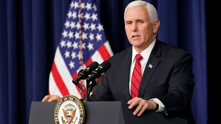 Pence will Trump nicht entmachten. Alles andere wäre eine Überraschung gewesen. 