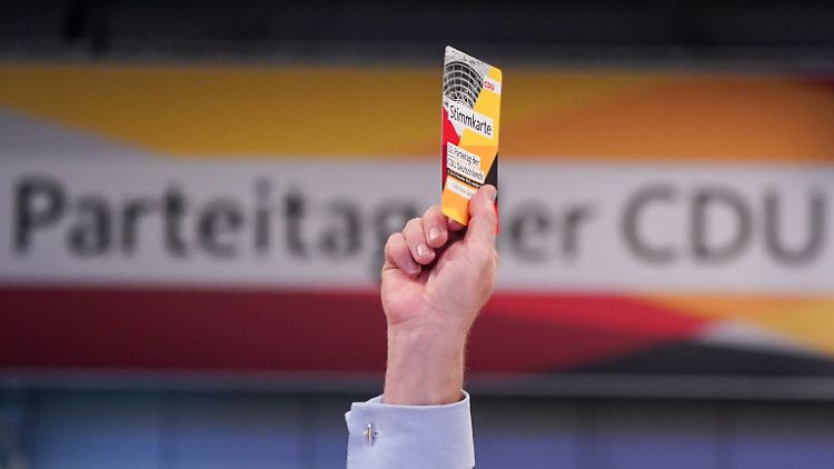 Diesmal ohne Handabstimmung: der 33. CDU-Parteitag.