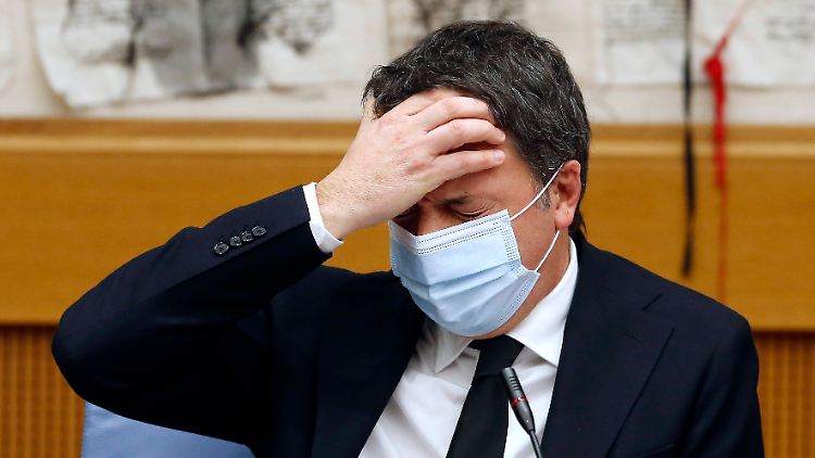 Matteo Renzi: Seine Partei "Italia Viva" kommt in den Umfrage auf gerade mal 2 Prozent.