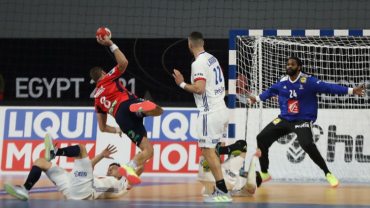 Frankreich feiert gegen Norwegen den ersten Sieg bei der diesjährigen WM in Ägypten. 