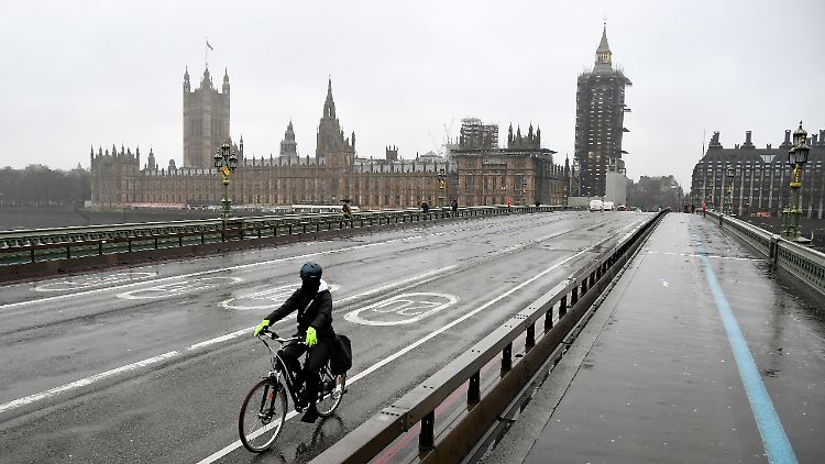 Insbesondere London ist von dem Bevölkerungsrückgang betroffen.