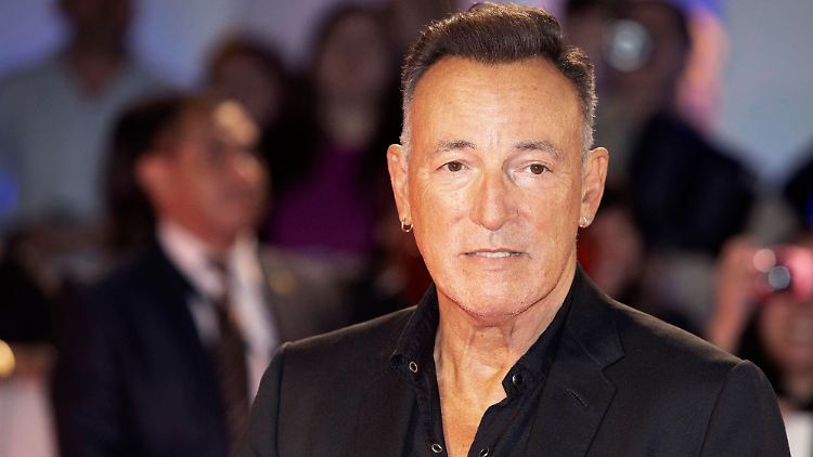 Auch er erweist Joe Biden die Ehre: Bruce Springsteen.