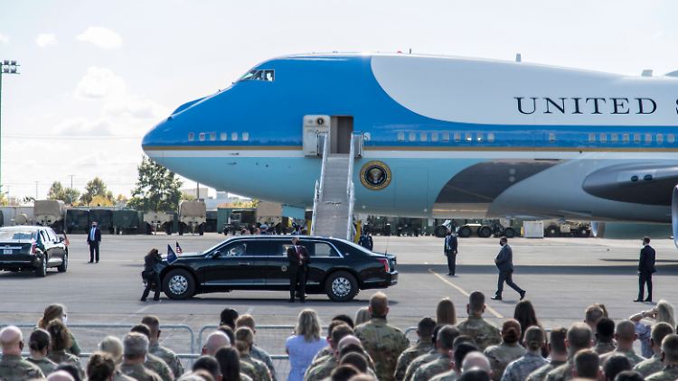 Donald Trump will noch einmal mit der Air Force One fliegen, ohne danach fragen zu müssen.