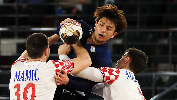 Die Japaner ärgerten die Kroaten gewaltig, die Sensation blieb aber aus.