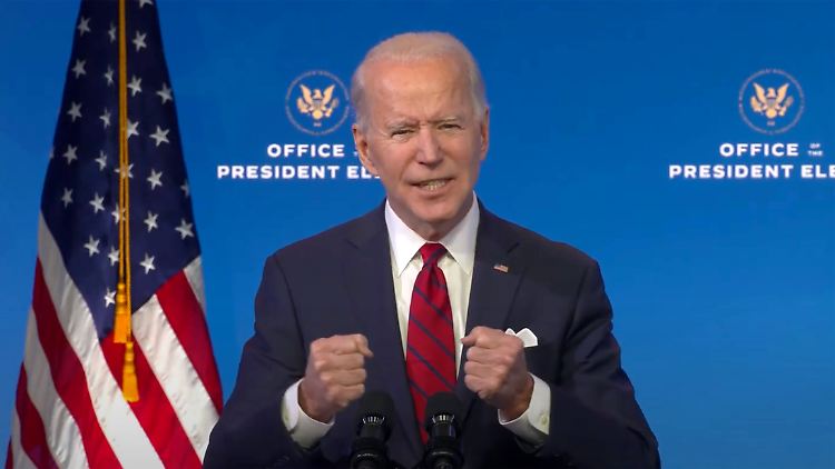 Joe Biden wird am Mittwoch US-Präsident - hilft das auch dem Dax auf die Sprünge?