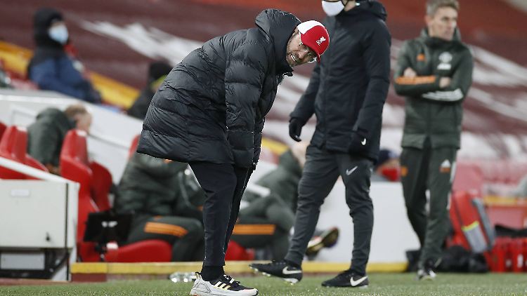 Jürgen Klopp konnte den Tabellenführer aus Manchester nicht knacken.