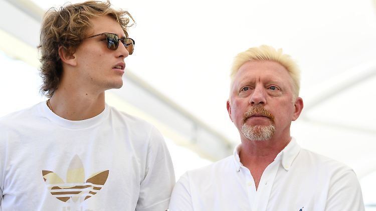 Zverev ist einer von nur drei Deutschen, die ihr Auftaktmatch gewinnen konnten.