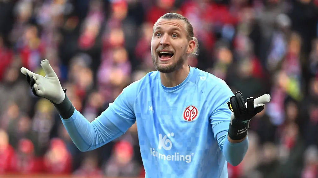 War-mit-dem-0-0-gegen-Augsburg-nicht-zufrieden-Der-Mainzer-Torwart-Robin-Zentner