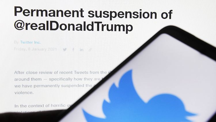 Das Twitter-Sprachrohr von Donald Trump wurde abgeschaltet.