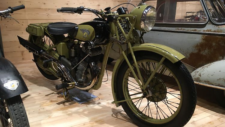 Auch die Ardie RBU 505 Waldläufer aus dem Jahr 1938 gehörte zu den Raritäten des Museums.