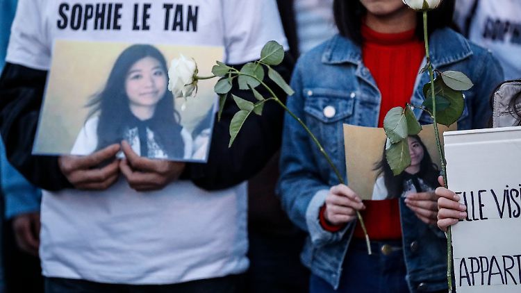 Der Mord an der 20-jährigen Studentin hatte in Frankreich große Bestürzung ausgelöst.