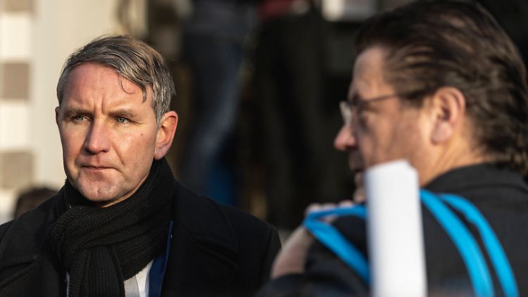 Thüringens AfD-Chef Höcke ist der Kopf der völkischen Strömung in der Partei.