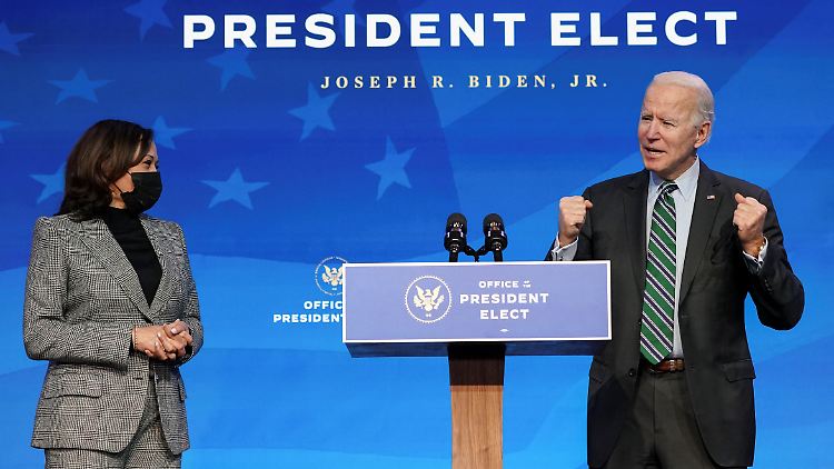 Joe Biden wird der älteste Präsident, Kamala Harris die erste Vizepräsidentin der US-Geschichte sein.