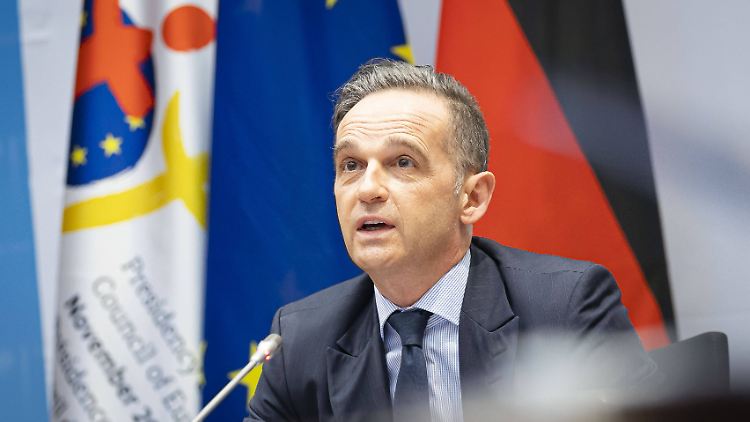 Über die Sanktionsfrage werde man reden, wenn man wisse, wie es weitergehe, sagte Heiko Maas.