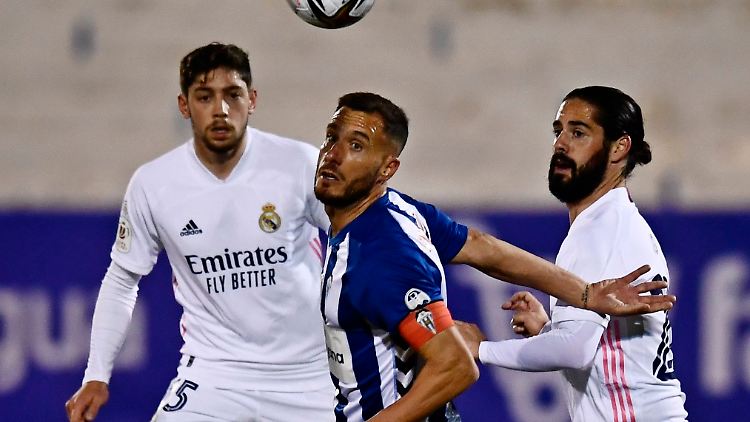 Gegen CD Alcoyano schonte Real-Trainer Zidane einige Stars.