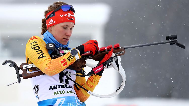 "Auch wenn mich der letzte Schuss etwas ärgert: Es hat viel Spaß gemacht", sagte Janina Hettich nach dem Rennen.