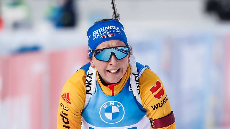 Wer zu schnell läuft, braucht am Schießstand länger. Preuß musste mit ein paar Tricks die Hand am Abzug beruhigen.