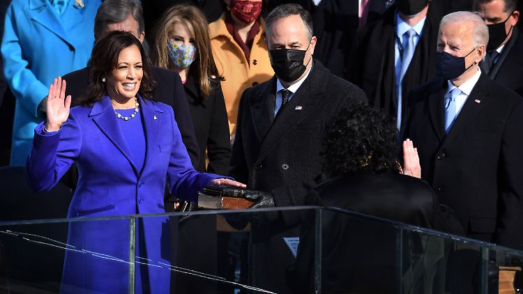 Kamala Harris regierte für 85 Minuten die USA.