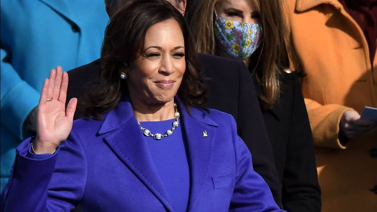 Die erste farbige Frau, die Vize-Präsidentin der USA ist: Kamala Harris. Ein Triumph.