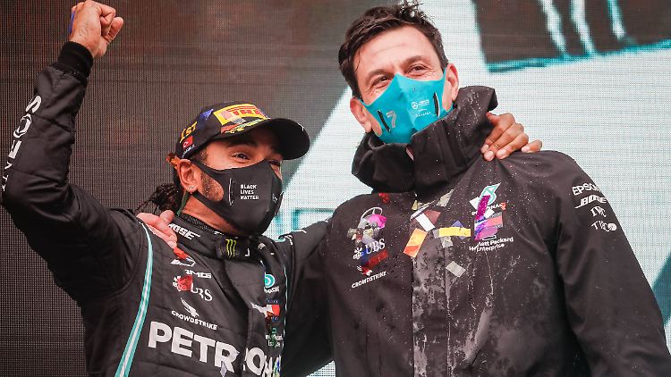 Wolff betont das gute Verhältnis zu Hamilton.