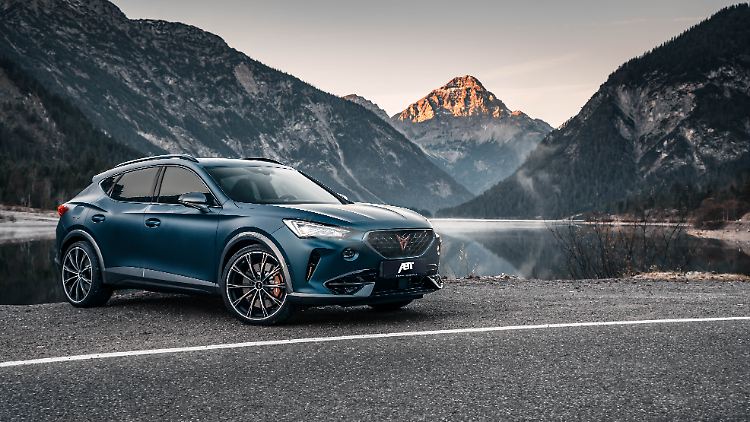 Beim Standardsprint ist der Formentor mit Abt-Tuning 0,3 Sekunden schneller als die Serienversion.