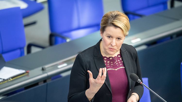 Bundesfamilienministerin Franziska Giffey (SPD)