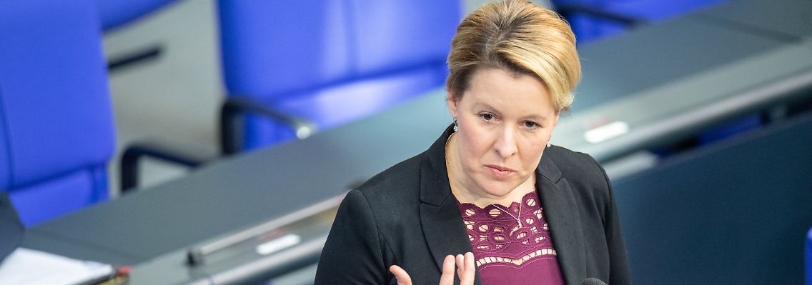 Bundesfamilienministerin Franziska Giffey (SPD)