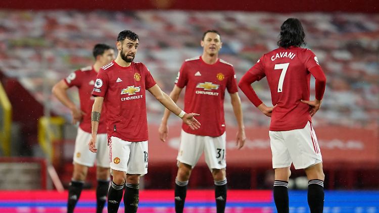 Bei Manchester United hat man untereinander viel zu besprechen.