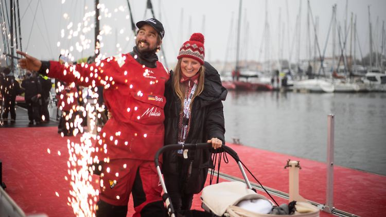 Boris Herrmann und Birte Lorenzen-Herrmann.