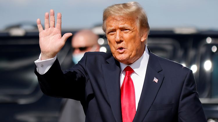 Sieht sich vor dem Hintergrund des Sturms auf das Kapitol massiven Vorwürfen ausgesetzt: Donald Trump.