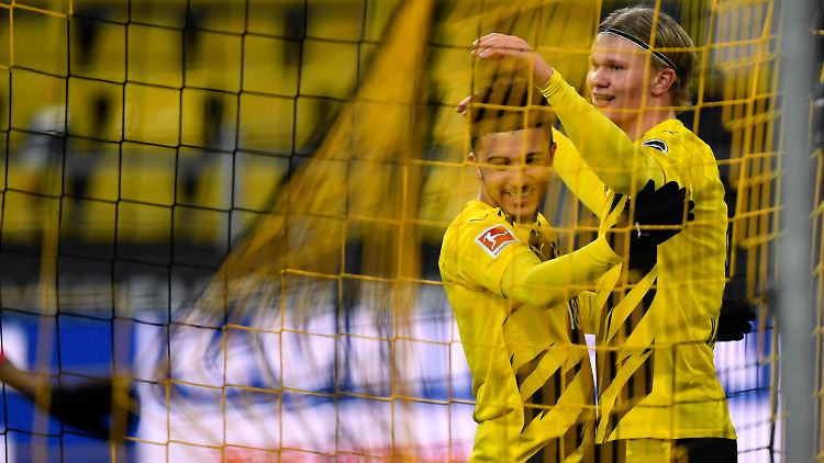 Ganz stark: Jadon Sancho.