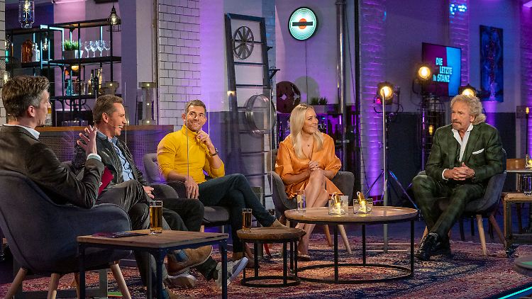 Sie haben sich nicht mit Ruhm bekleckert: Steffen Hallaschka, Jürgen Milski, Micky Beisenherz, Janine Kunze und Thomas Gottschalk (v.l.)