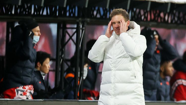 Auch für Julian Nagelsmann ist die Situation zum Haare raufen. 