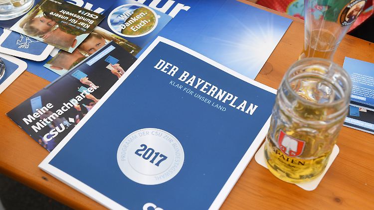 Der "Bayernplan" sorgt 2017 für viel Streit zwischen den Schwesterparteien. 