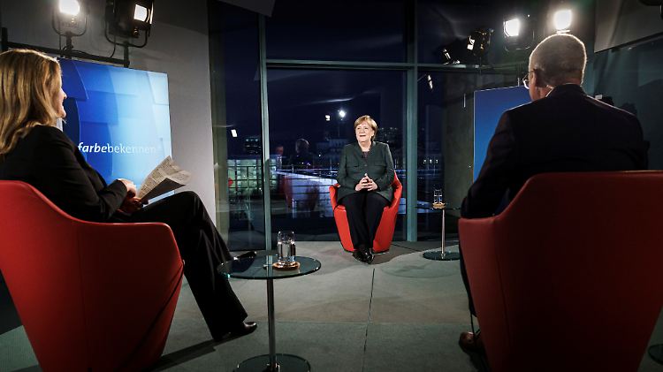 "Ich glaube, dass im Großen und Ganzen nichts schiefgelaufen ist", sagt Merkel.