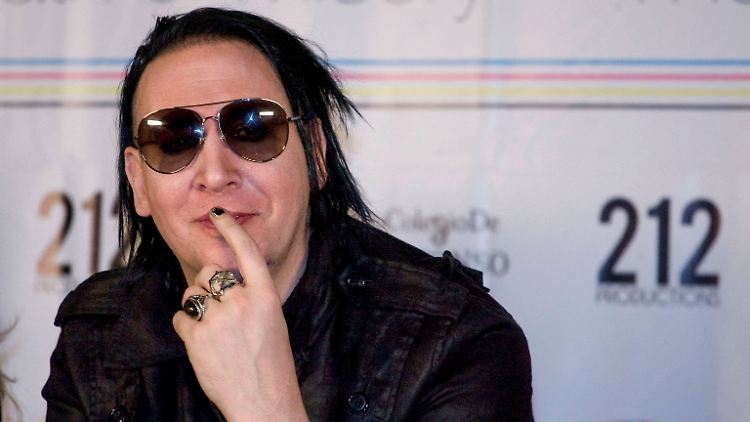Musiker Marilyn Manson ist sich offenbar keiner Schuld bewusst.