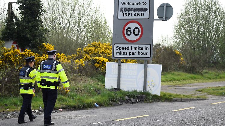 Bis 2023 könnte den britischen Plänen zufolge die Sonderregelung für die Grenze zu Irland gelten.