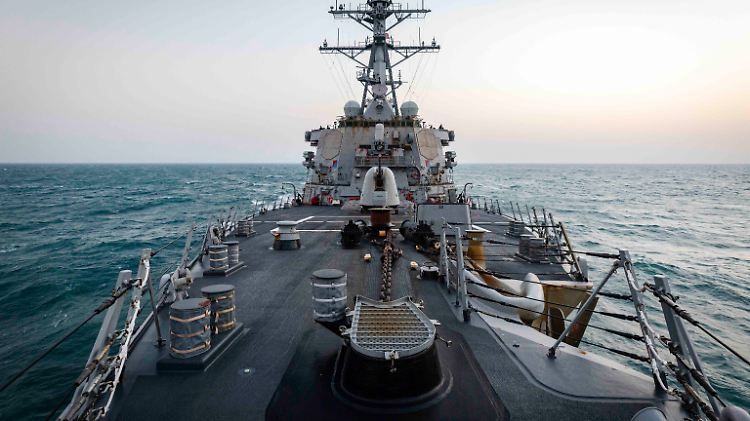 Auf chinesische Provokationen reagieren die USA etwa mit der Entsendung eigener Schiffe nach Taiwan, hier im Februar.