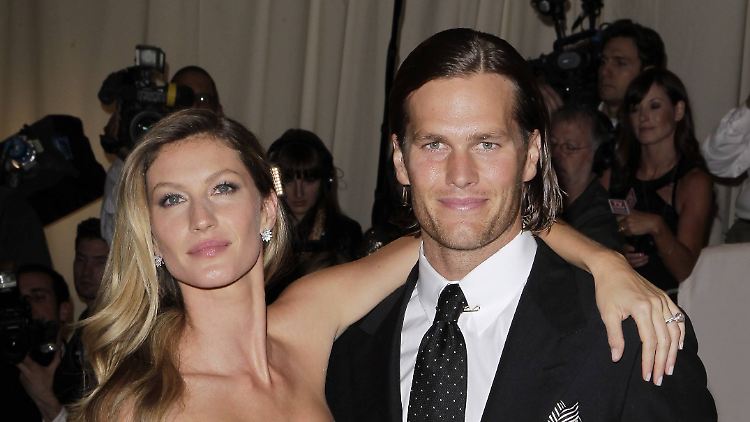 Tom Brady, auch privat in besten Händen.
