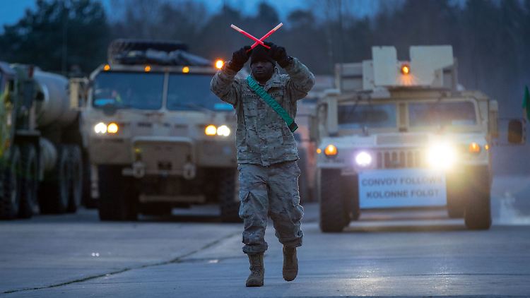 Vorerst gibt es keinen Teilabzug der US-Soldaten aus Deutschland.