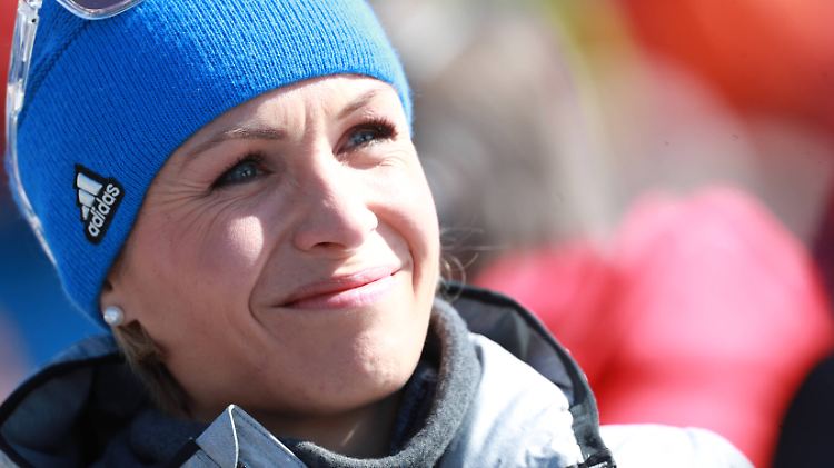 Magdalena Neuner arbeitet als Biathlon-Fernsehexpertin für die ARD.