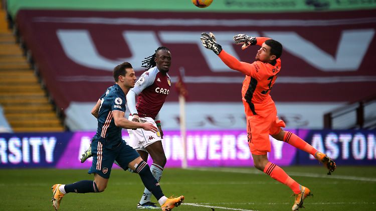 Statt des gesperrten Bernd Leno stand Mat Ryan in Arsenals Tor.