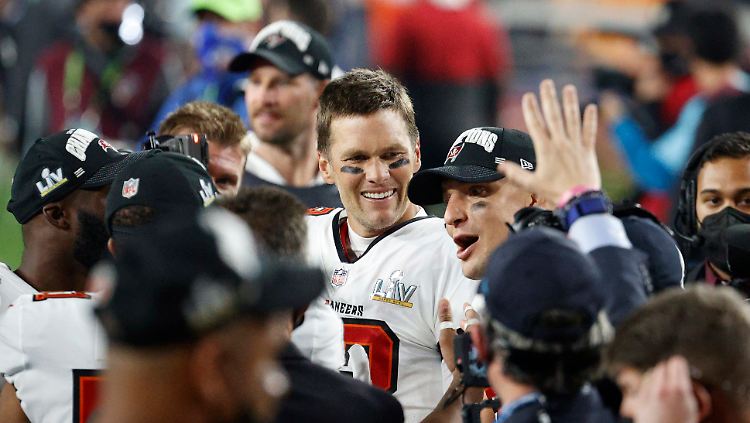 Für Tom Brady ist es der siebte Sieg beim Super Bowl.